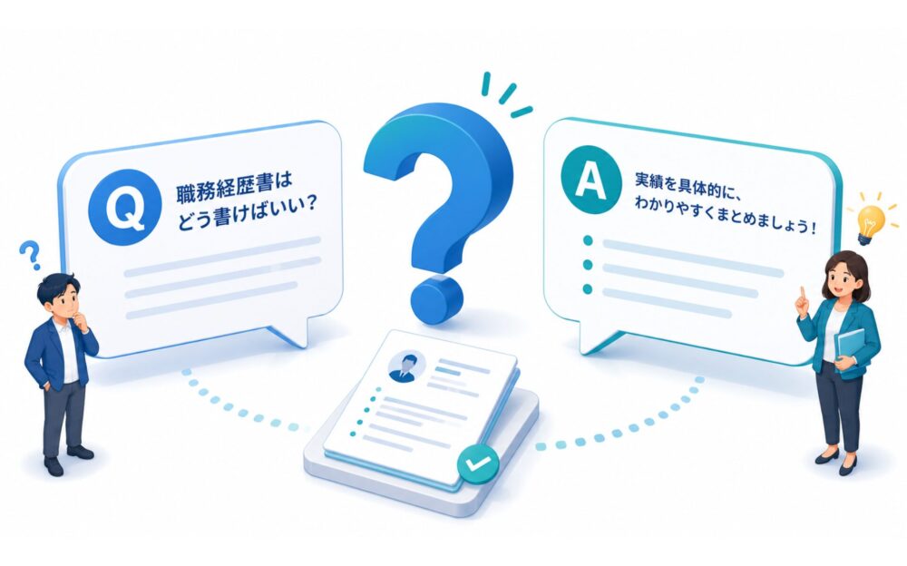 公務員の職務経歴書に関するよくある質問（FAQ）