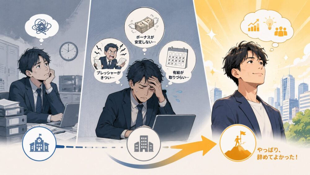 36歳で公務員を辞めた理由と転職して気づいたこと