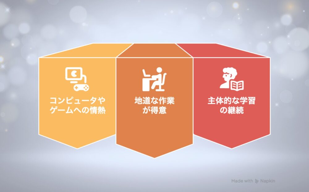 未経験からのエンジニア転職をおすすめできる人の特徴3選