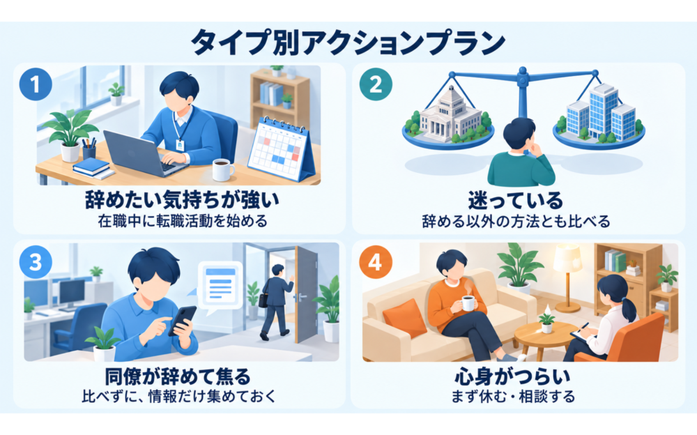 タイプ別アクションプラン