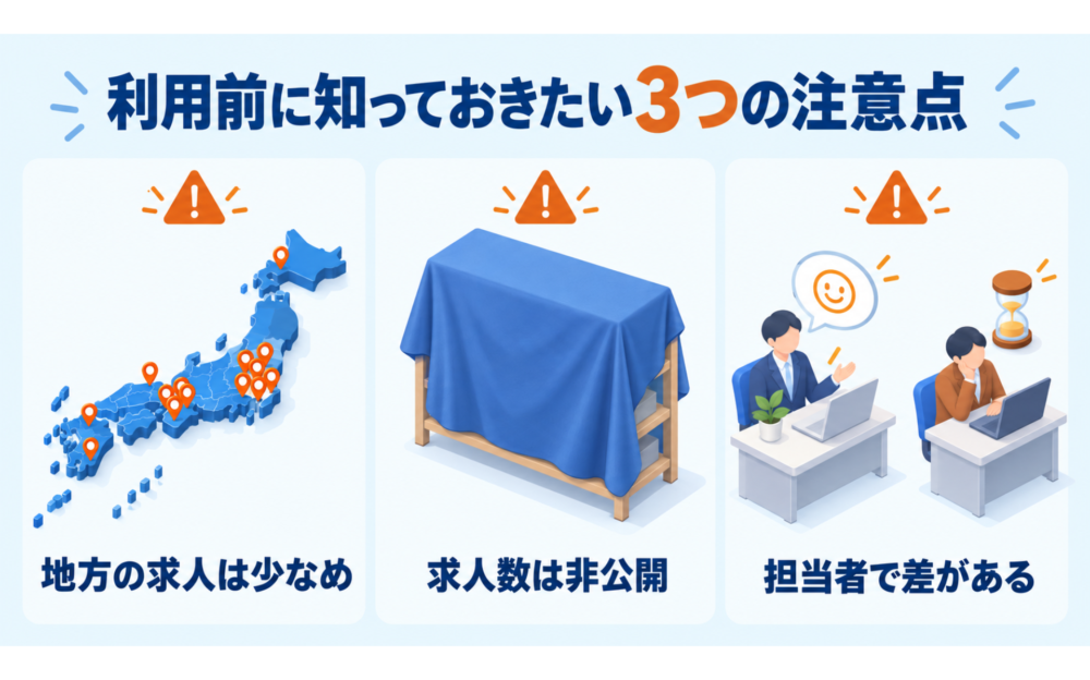 ユニゾンキャリアのデメリット・注意点