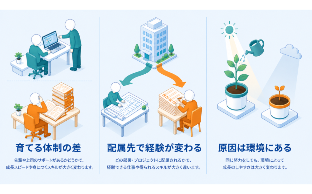 後悔するかは入る会社でほぼ決まる