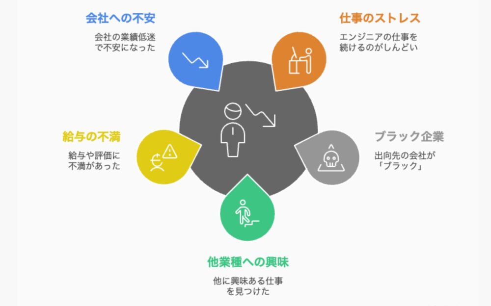 未経験からエンジニアになって辞めた人の体験談から見る退職理由5選