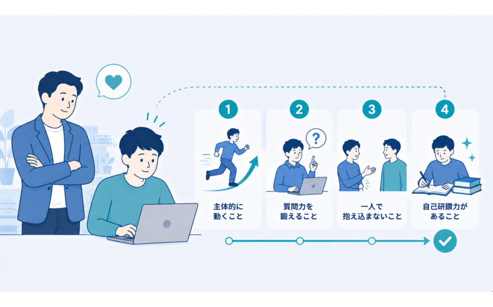 未経験エンジニアが上司から求められること4選