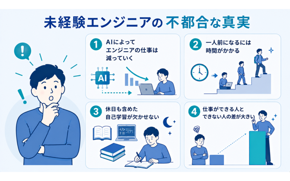 未経験エンジニアの不都合な真実